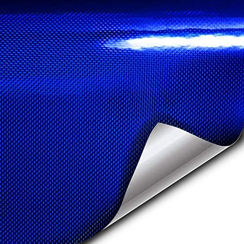 Film vinyle brillant holographique bleu voiture tuning covering VViViD