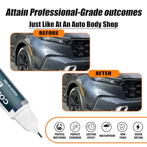 Image of Car Touch Up Paint(NH-904M Meteorite Gray Metallic) for Honda