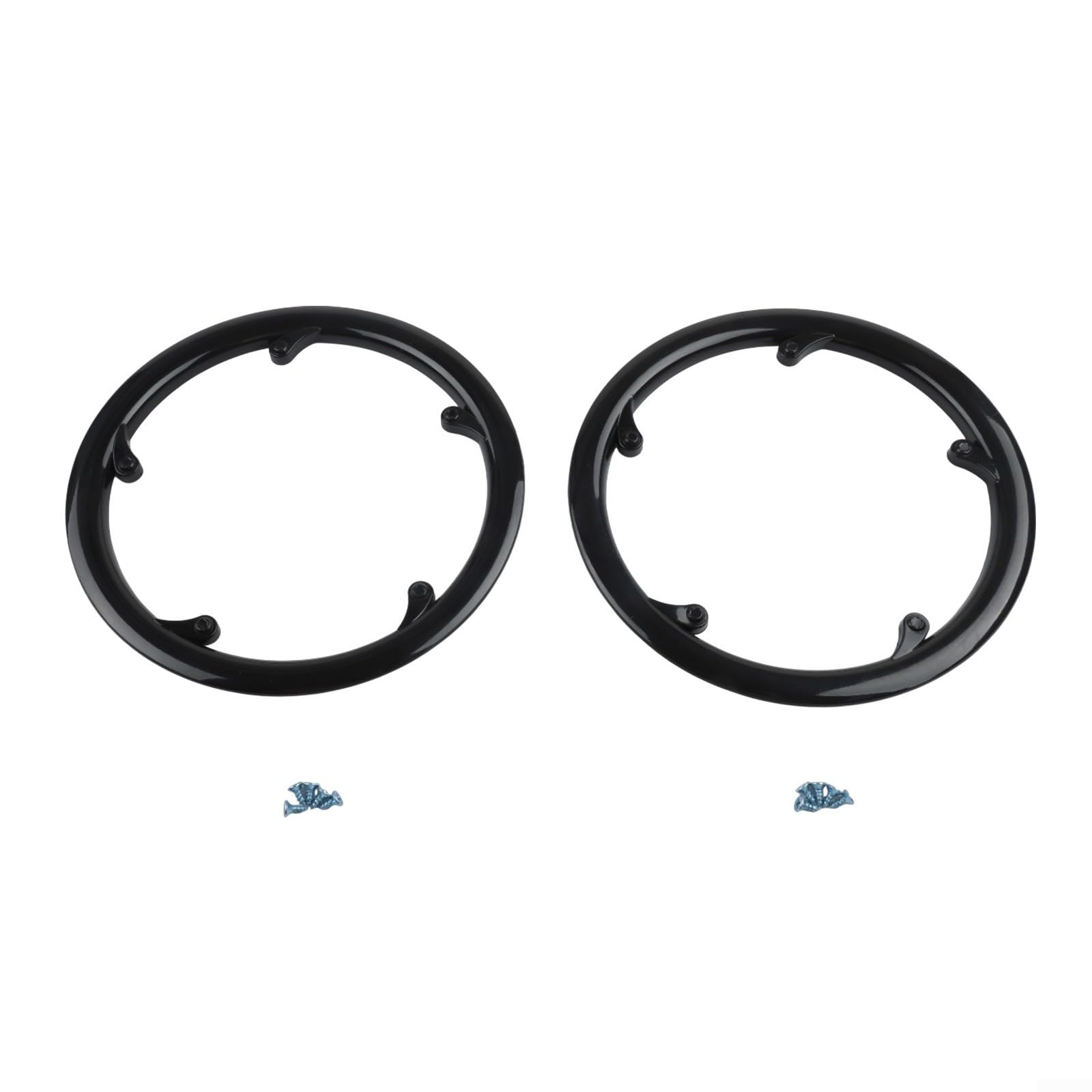 Protezione per corona della bicicletta, per guarnitura 46T-48T 4/5 fori, protezione per catena della bici da olio e danni, copertura in plastica, per mountain folding e city (48T)