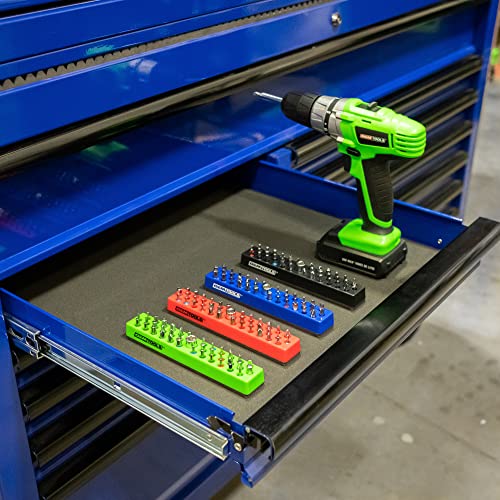 Oemtools 24142 36 Piece Magnetic Hex Bit Holder Set, 4 Pack, Hex Bit Organizers, Mounts To Metal Surfaces, Non Marring Hex Bit Storage #TOP6