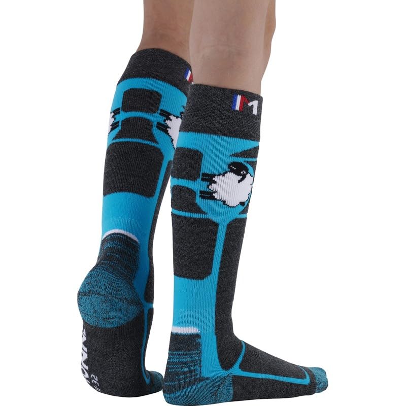MONNET Wooly Kids - Chaussettes Ski Enfant