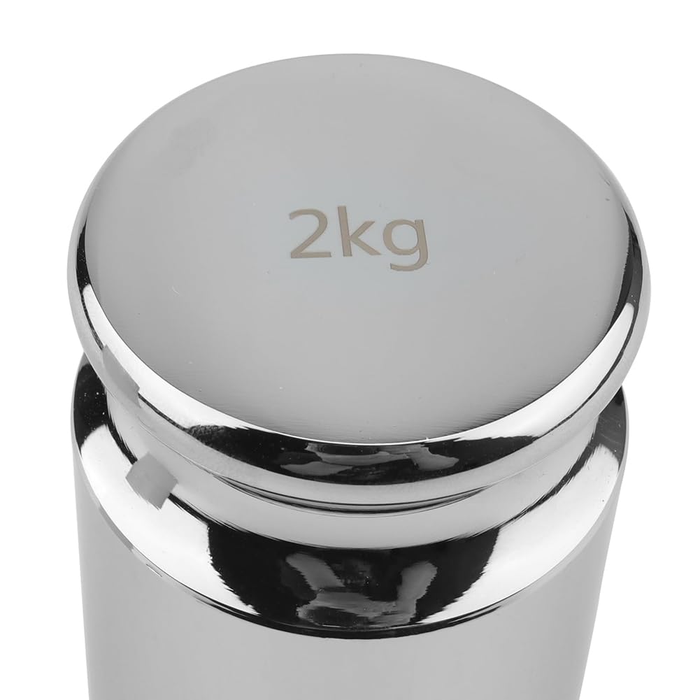 Pesa de Calibración de Báscula de Clase M1 de 2 Kg para Uso en Laboratorios, Fábricas y Supermercados.