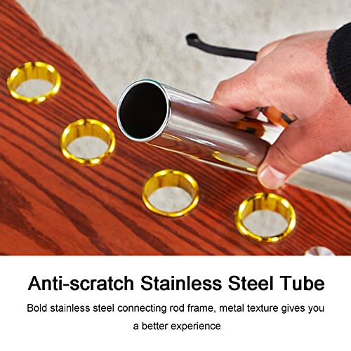 Supports de queues de billard de sol au design soigné pour accessoires de table