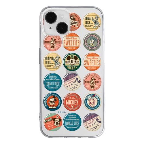 Coque de téléphone pour iPhone 14 Plus Disney Mickey protectrice antichoc et ajustée