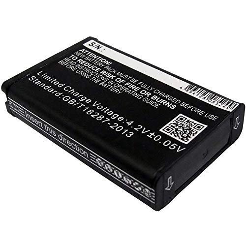 FYIOGXG Cameron Sino Battery for Garmin E1GR, E1GRVIRBELITE, E2GR, E2GRVIRBELITE, VIRB, VIRB Elite, Virb Elite Action HD Camera 1. PN:Garmin 010-01088-00, 010-11599-00, 010-11654-03 1800mAh / 6.66Wh