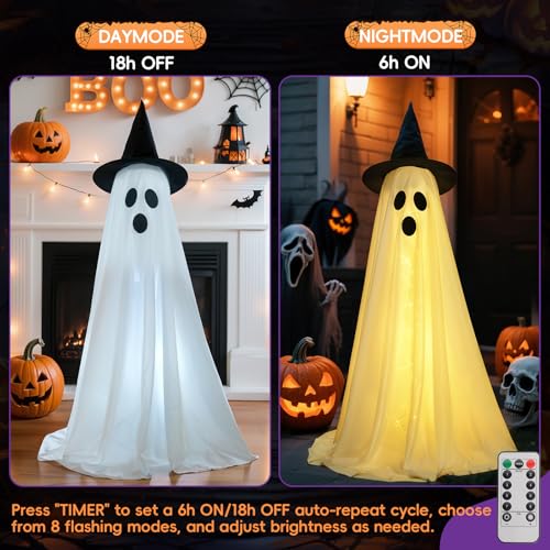 2Pcs Halloween Decorations Outdoor Ghost Halloween Party Decoration Indoor - image 2