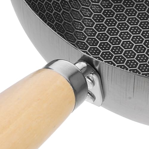 Wok de acero inoxidable honeycomb 20 cm miniatura 7