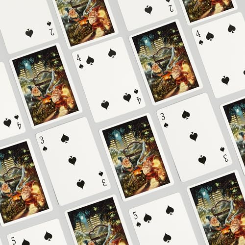 Naipes Gnomes in the City, 52 cartas Poker miniatura 4