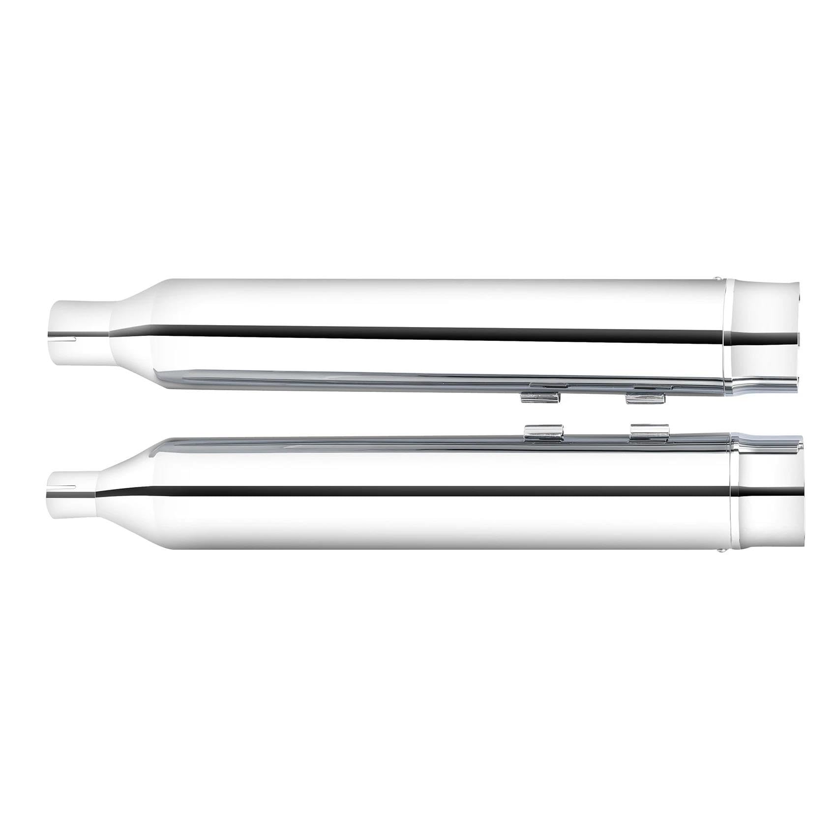 Tuyau D'échappement De Moto À Enfiler Mégaphone 4,33 Pouces pour Harley Touring Street Electra Glide Road King 2017 2018 2019 2020 2021 2022 2023