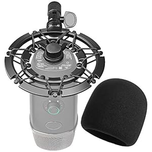 YOUSHARES Blue Yeti X, shock-standaard, microfoon, shockmount vermindert trillingen en Shock Noise Matching Boom, standaard voor microfoon.