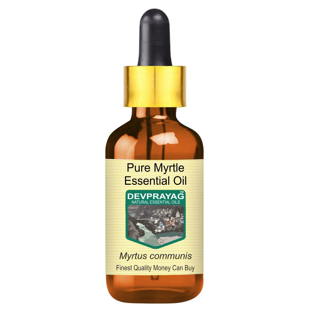 Devprayag Myrtle Essential Oil (Myrtus communis) with Glass Dropper Pure | Non-Sticky | Non-greasy | Lightweight | Men & Women | All Skin Types | Steam Distilled 10ml-image-16