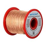 BNTECHGO 26 AWG Magnet Wire - Enameled Copper Wire - Enameled Magnet Winding Wire - 1.0 lb - 0.0157' Diameter 1 Spool Coil Natural Temperature Rating 155℃ Widely Used for Transformers Inductors