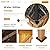 MELLCOM 12'x24' Hardtop Gazebo, Wood Grain Aluminum Frame with Galvanized Steel Double Roof, Outdoor Gazebo with Curtains and Nettings for Patio, Backyard and Deck