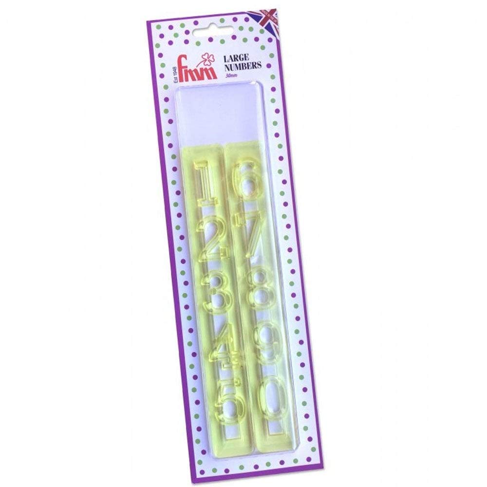 FMM Large Number Tappit Set Sugarcraft