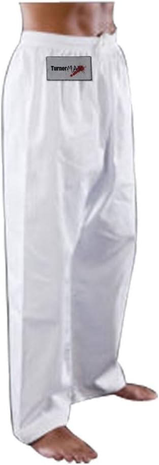 TurnerMAX Karate Trouser Training Pants Martial Art kung Fu GI Suits Kick Boxing Training Equipment