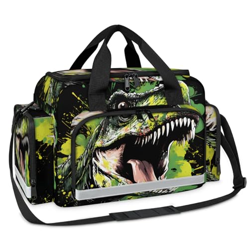 GzLeyigou First Aid Bags Empty, Gigantic Dinosaurs Emergency Bag First Aid Kit Multiple Compartment Kit Carrier On Call Trauma Bag For Paramedics Emergency Medical Supplies Kit