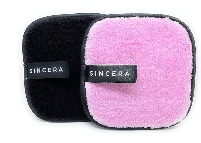 Reusable Makeup Remover Pads | Large Double-sided Square Shape Microfiber Clean Sponges for Erasing Heavy Makeup and Clay Masks (Pack of 2)-image-42