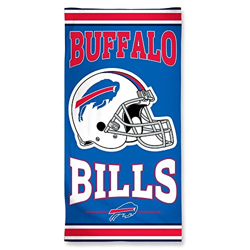 Nfl Buffalo Bills - Telo Mare In Fibra, 4,1 Kg/76,2 X 152,4 Cm