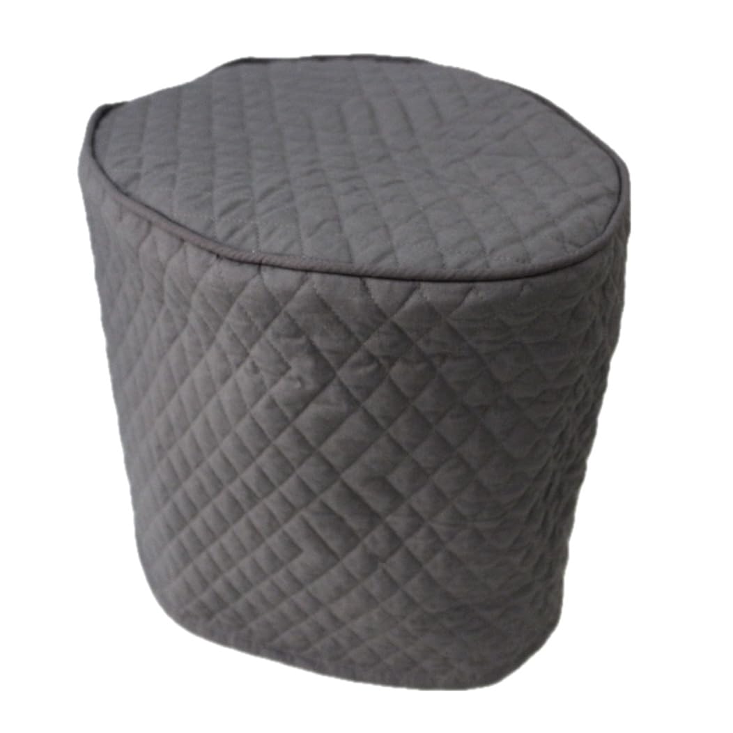 Simple Home Inspirations Quilted Cover Compatible with Coffee Brewing System (K Supreme, Dark Grey)