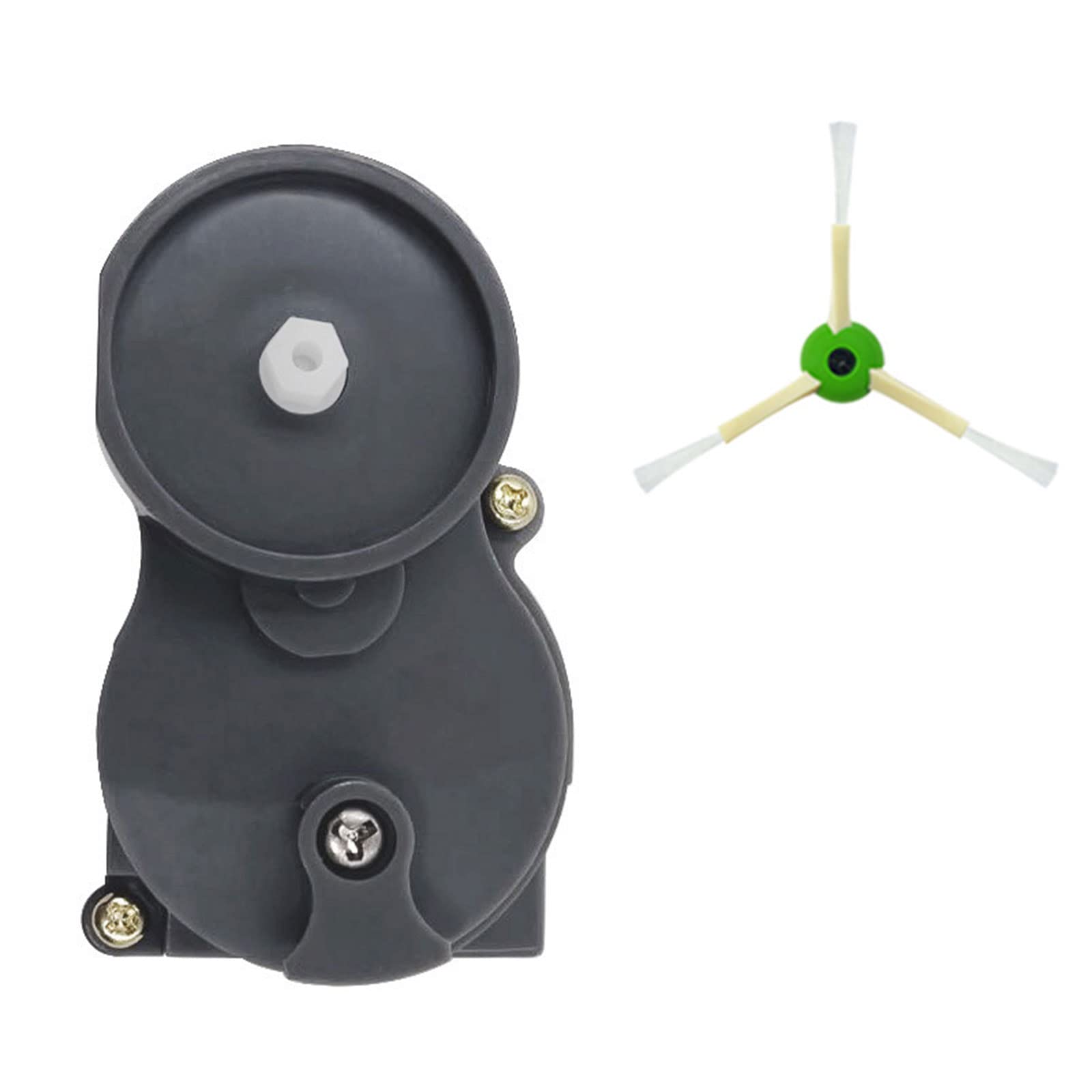 Elnwnnkc Side Brush Motor Module & Side Brush Replacement Part for I7+E5 E6 Sweeping Robot Accessory Replacement Motor Module