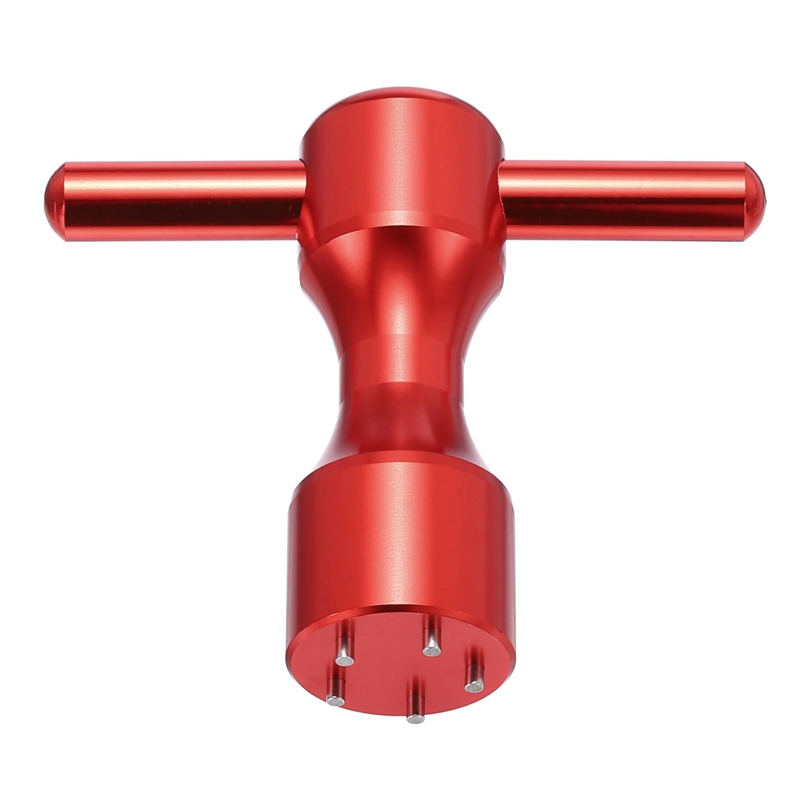 QUARKZMAN Llave De Tornillo De Peso Para Golf De Aleación De Aluminio Con 5 Agujeros Para Pines Llave De Reemplazo De Peso Para Putter Para Studio Select Button Back Putter Rojo