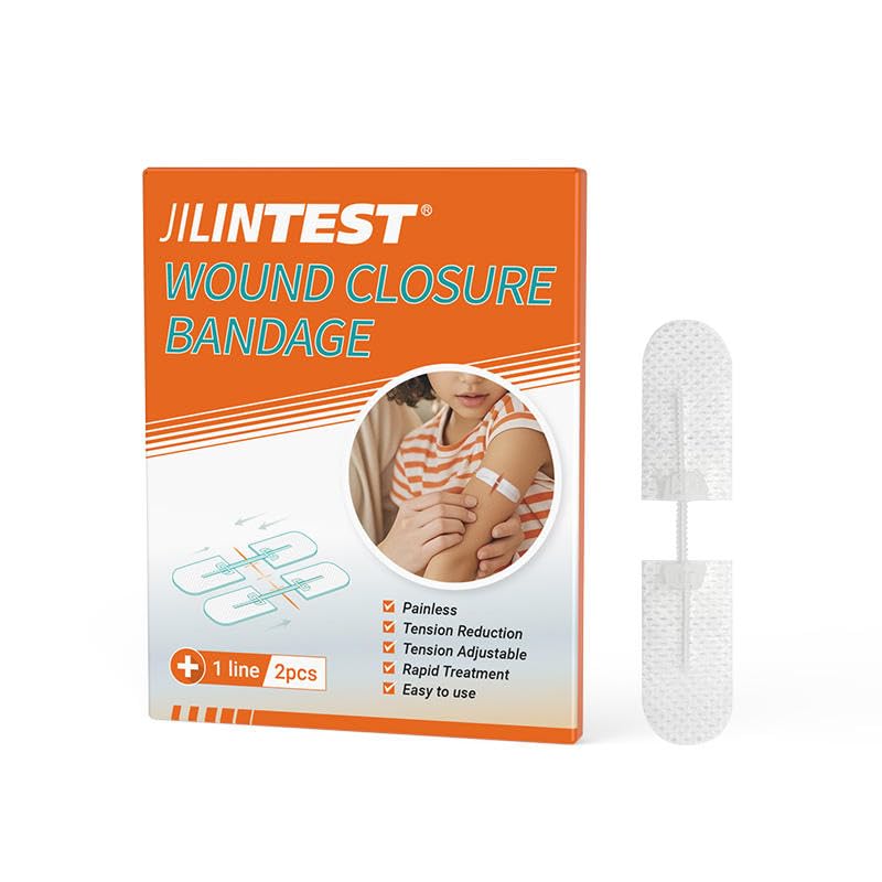 Premium 1 line Sutureless Wound Closure Device - Zip Stitch Technology for Rapid Emergency & Trauma Care I Bandages for Wounds with Stitches Bandage - 2 pcs-image-46