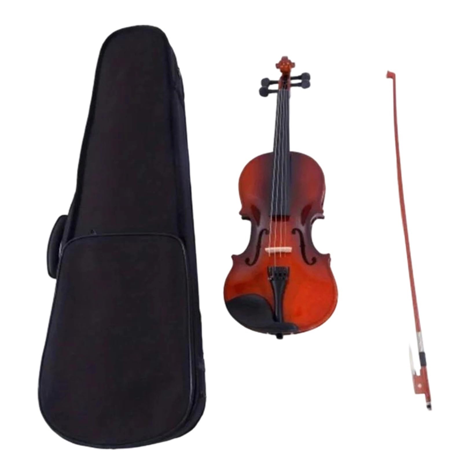 Violino Strumenti Musicali Set Di Violino Acustico In Legno Massello 4/4 Con Custodia Portatile Per Tutti Gli Amanti Della Musica Un Livello Esperienza
