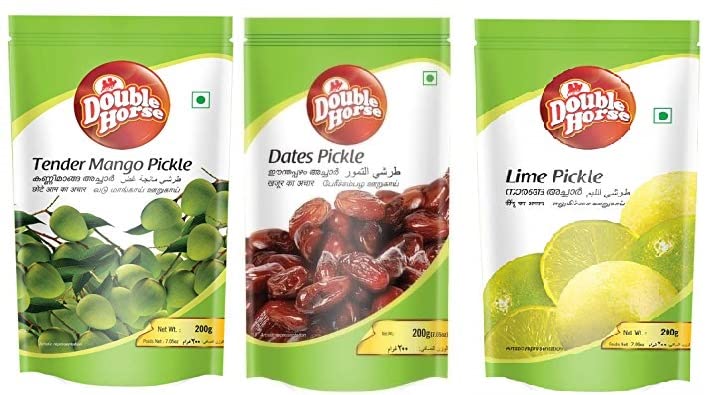 See full amazon price history chart for Double Horse Authentic Kerala Pickles | Tender Mango| Lime Pickle | Dates Pickle| Achaar Combo | Export Quality| Tasty & Tangy| Home Made |Organic | 200g X 3 Double Horse Authentic Kerala Pickles | Tender Mango| Lime Pickle | Dates Pickle| Achaar Combo | Export Quality| Tasty & Tangy| Home Made |Organic | 200g X 3 (B0C5J9HCMF) Amazon Price History, Amazon Price Tracker
