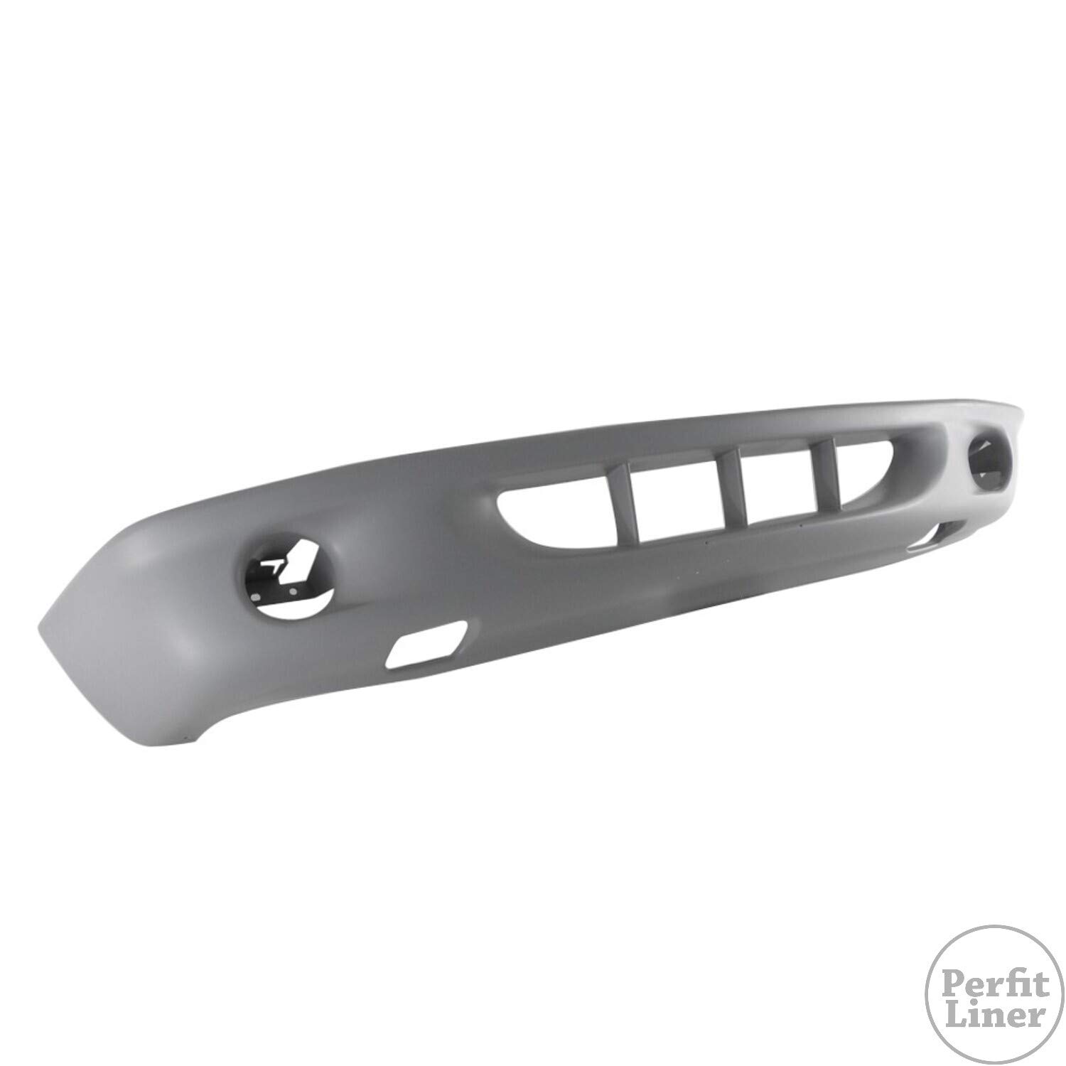 Perfit Liner Front Lower Gray Textured Bumper Cover Compatible With 2001-2004 DODGE Dakota Fits CH1000348 55076531AC