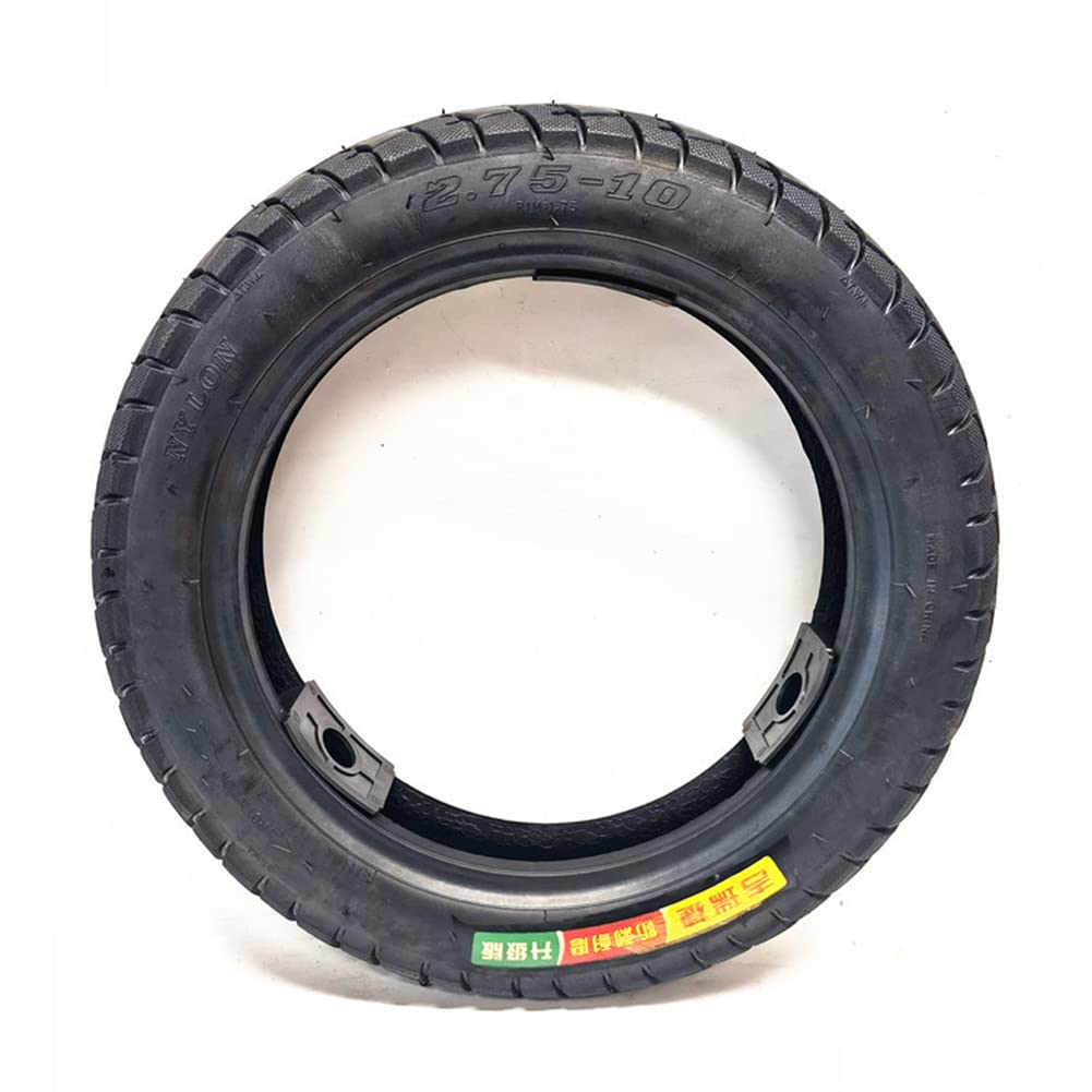 Pneu Plein En Caoutchouc Pour Vélo électrique 14 Pouces - Taille 2,75-10, 350x70 Mm - Anti-crevaison, Sans Entretien