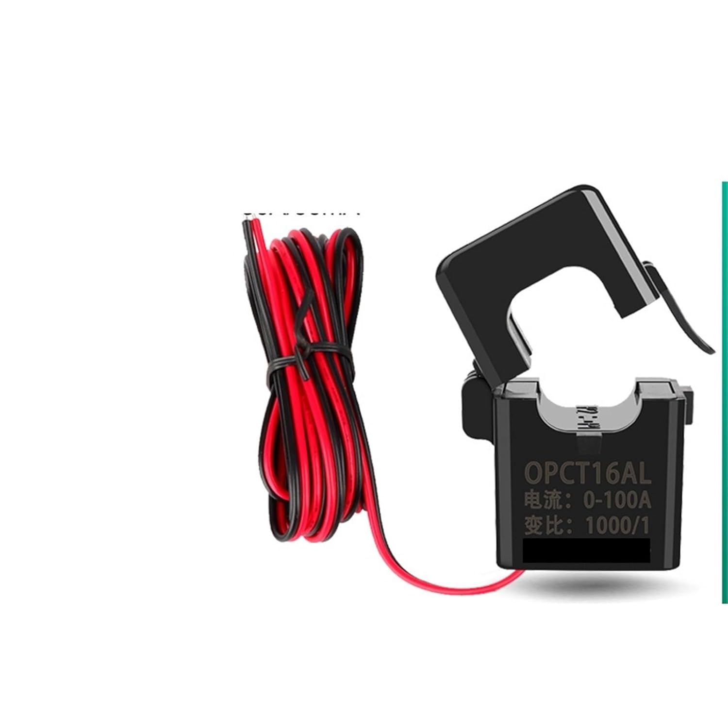 Split Core Current Transformer Open Type Coil CT AC 5A 10A 20A 50A 5V 100A 200mV 3.3V 5V OPCT16AL Clamp Sensor 1Pcs(OPCT16AL 10A-3.3V)