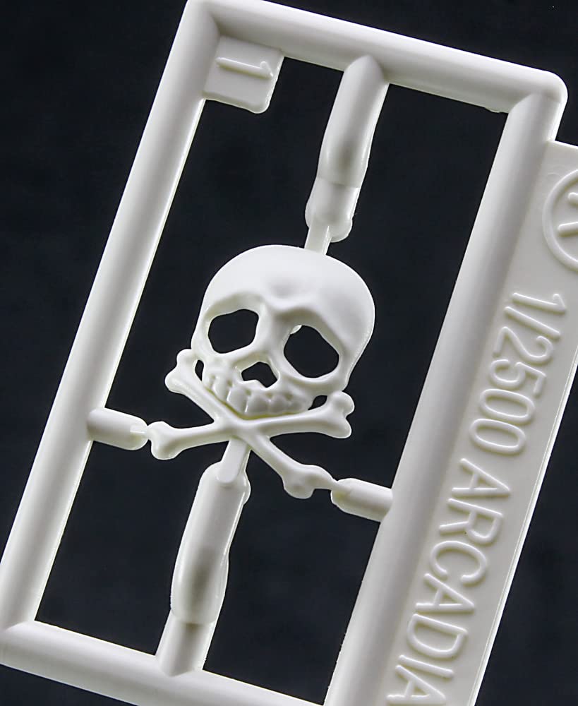Kit Maquette Hasegawa 1/72 - Espace Pirate Capitaine Harlock Loup Personnalisé Acrylique Support Modèle