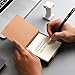 STDEV Leather Memo Pad Holder Organizer Office School Supplies Note Card Dispenser Sticky Storage Box Desk Accessories Leather Memo Pad Holder Card Dispenser Sticky Storage Box Desk Accessories