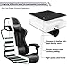 Soontrans Sillas Gaming Ergonomica Silla Gaming con Reposapies, Acolchado Reposabrazos, Silla Gamer...
