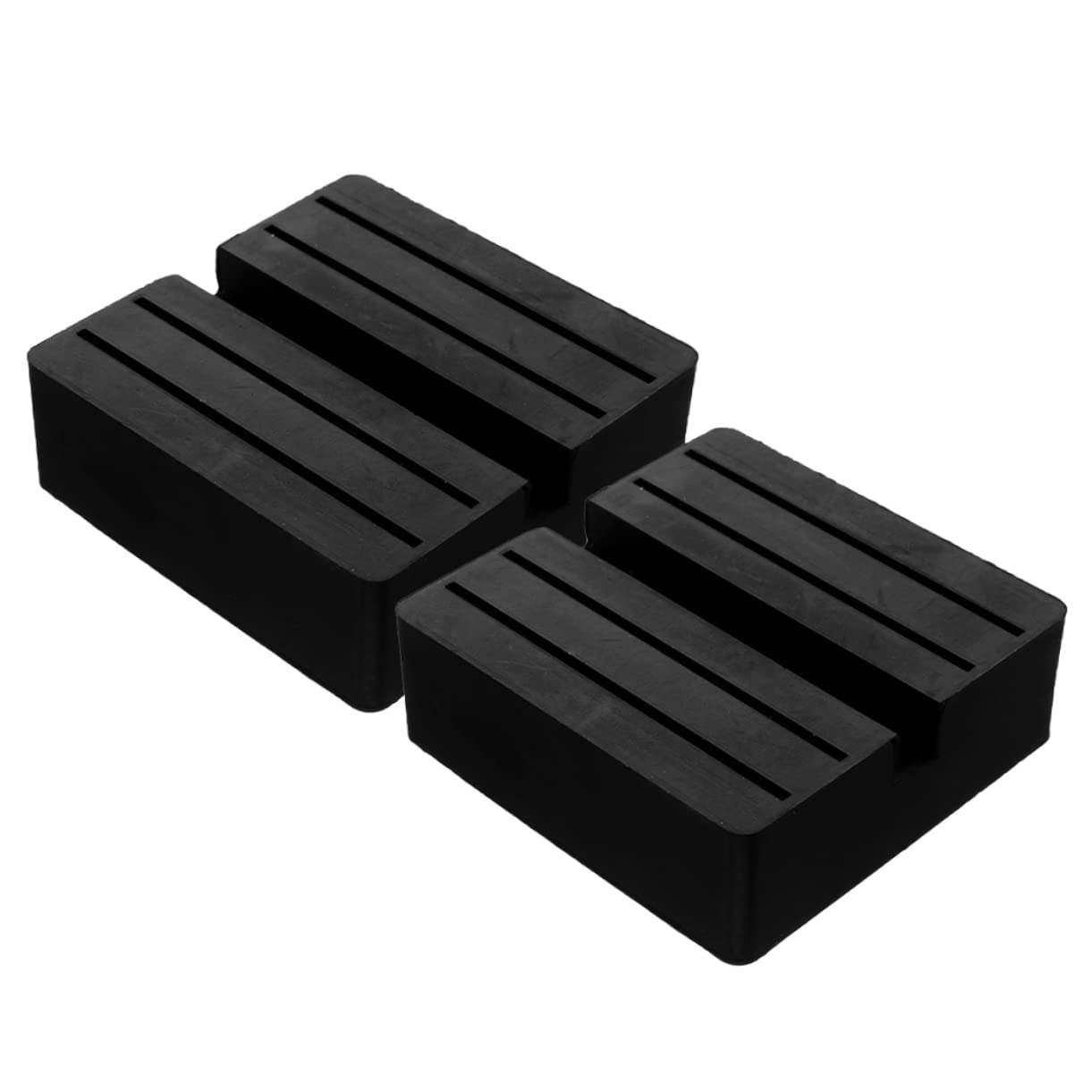 ifundom 5 Set Gomma Per Martinetto Auto Adattatori Per Pinch Welds Per Punto Sollevamento Del Veicolo Struttura Resistente E Affidabile Compatibili Con Martinetti 2 Pezzi * 5
