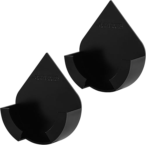 MHW-3BOMBER Portafiltro de café para pared, 2 piezas de soporte para portafiltros de café, filtro de máquina de café expreso, soporte montado en la