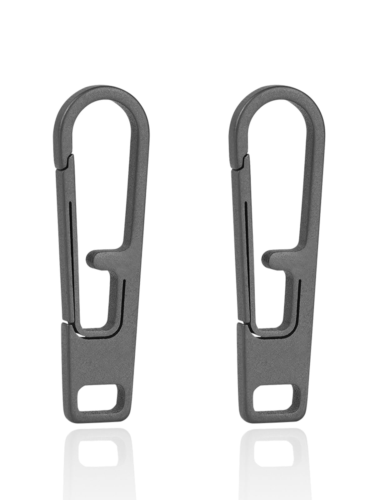 VIPERADE VAT1 Heavy Duty Titanium Zipper Pulls Replacement, Universal Zipper Pull Tab Repair Kit for Jackets, Coats, Suitcases, Luggage, Backpacks,