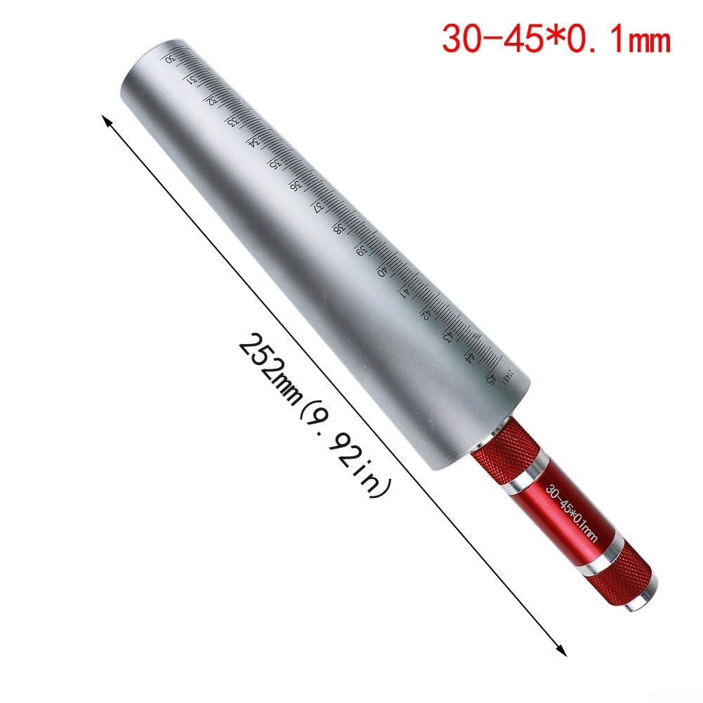 Outil d'ouverture compact et pratique conçu spécifiquement pour mesurer les diamètres de tuyaux en plastique (30–45 mm)