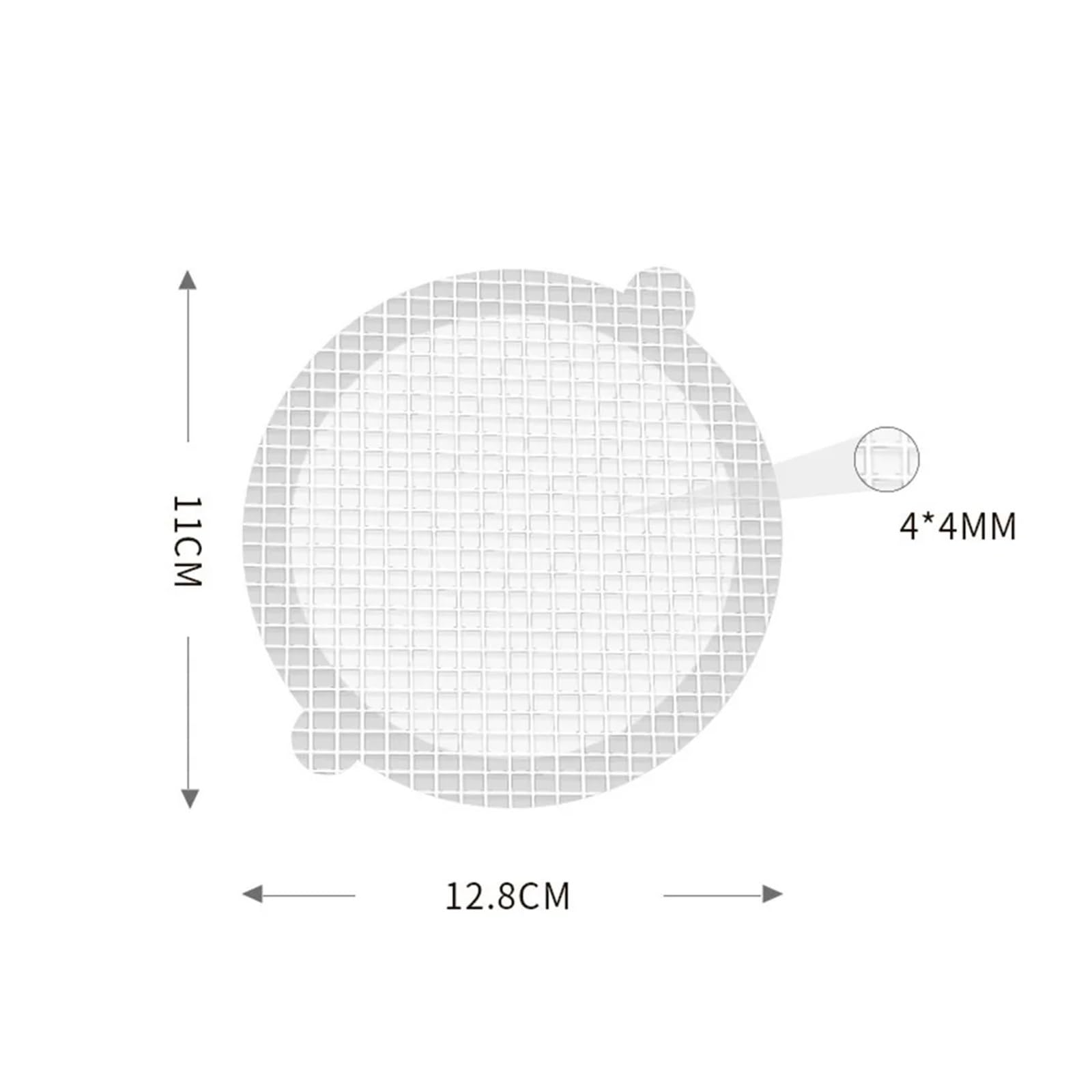 Klej do odpływu podłogowego USA filtr do zlewu i odpływ prysznicowy łapacz włosów 90 110 mm 5 szt. (90 mm) skuteczny sitko do włosów łatwe wkładanie odpadów solut