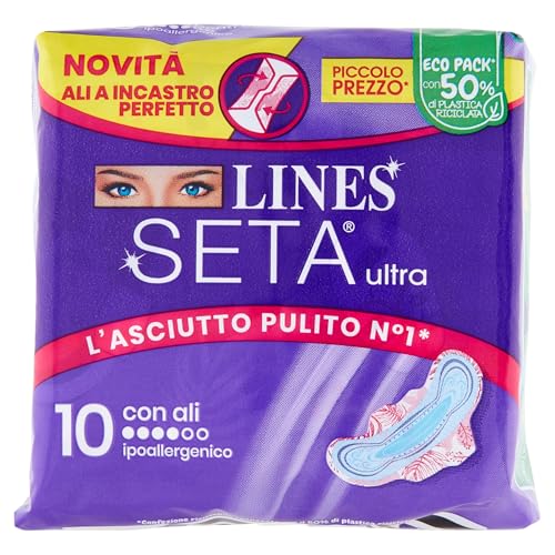 Lines Seta Ultra Ali Lilla X10