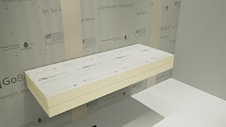 Floating Shower Bench KitÂ® with GoBoardÂ® - Original Shower Bench BracketÂ® (14x48)