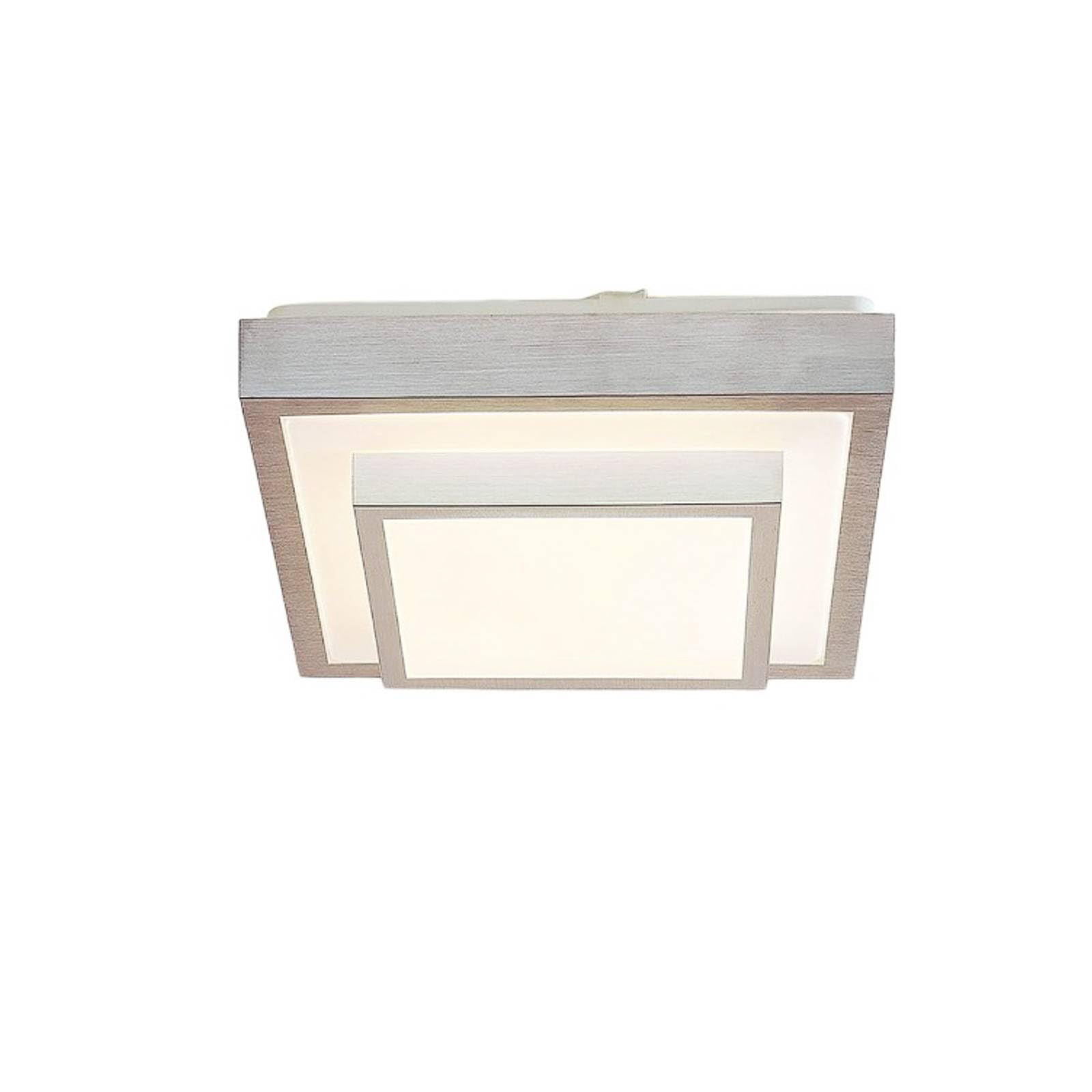 Lindby Aluminium, White Led Ceiling Light Mirco (Modern) In Silver Made Of Metal For E.g. Living Room & Dining (1 Light Source,) From Ceiling Lamp,