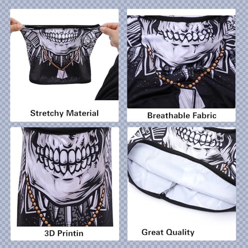 Image of Balaclava Mask 3D Print Full Face Mask Cooling Neck Gaiter Sun Protection Face Cover Mask Windproof Ski Mask