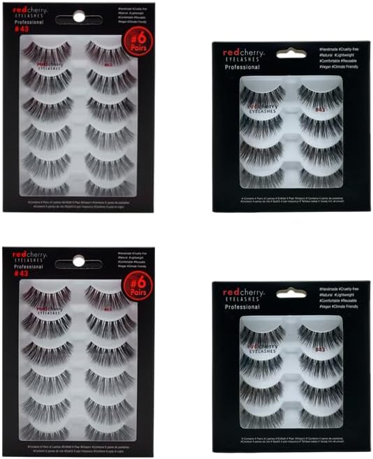 #43 False Eyelashes (Pack of 20 Pairs)