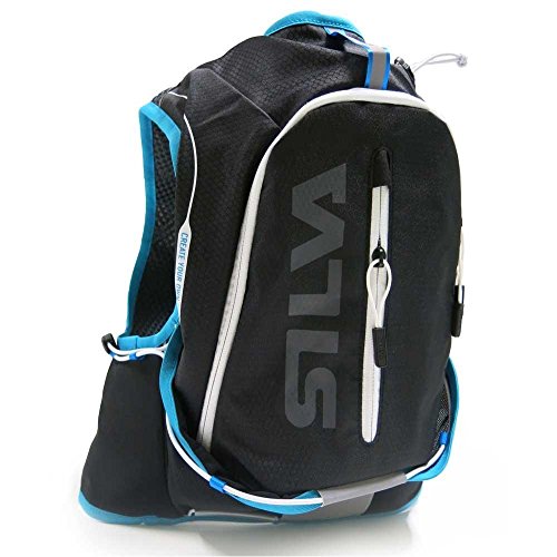 Silva Strive 10 Running Hydration Mochila, capacidad de 10 L, negro/azul - XS/S