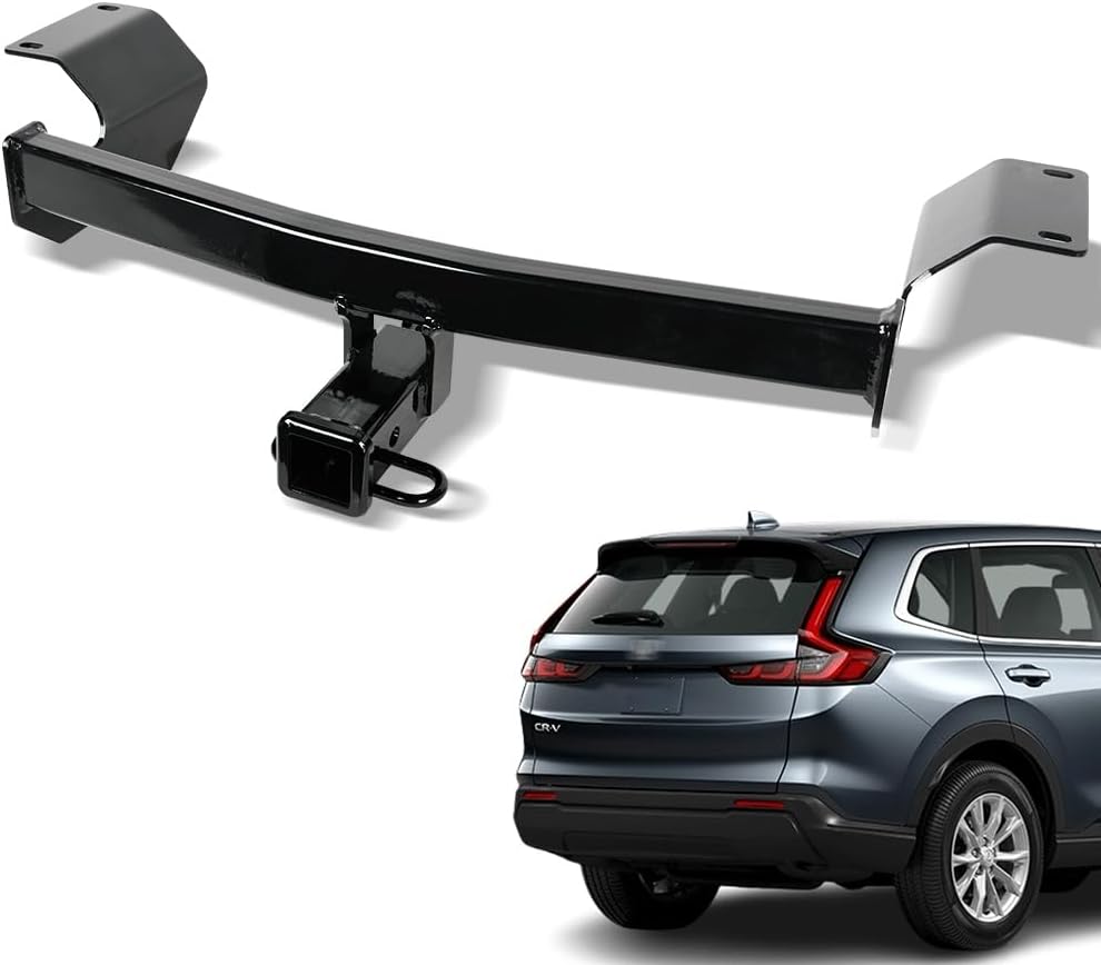 7422454041041 Compatible with 2017-2026 Honda CR-V Class 3 III Black 2" Receiver Trailer Hitch