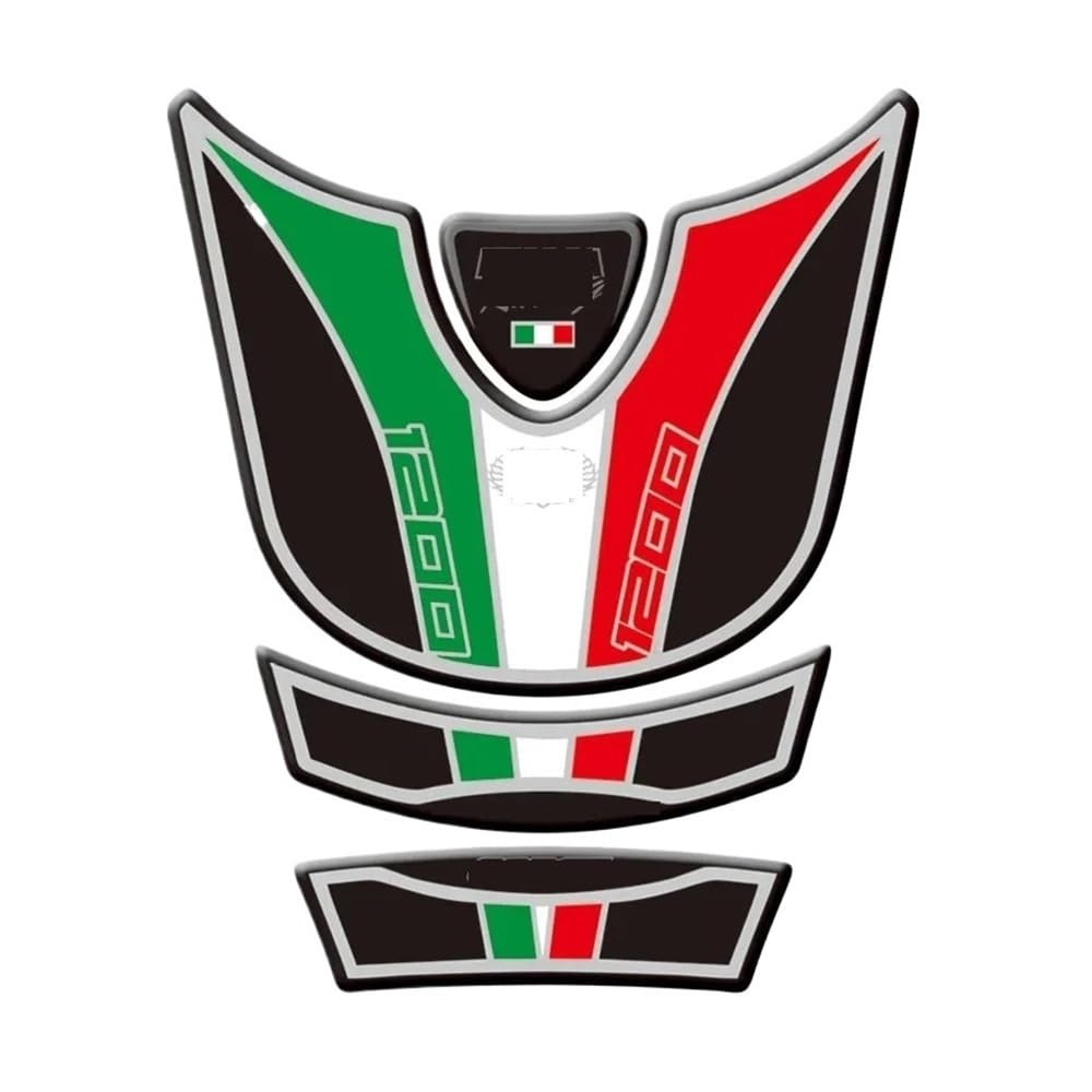 Protection adhésive réservoir Multistrada 1200 finition supérieure