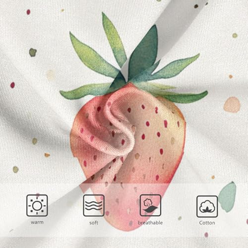 GuoChe Panties Hipster Triangle Panties Organic Underpants for Baby Girls in Sizes 2T,3T, 4T, 5T, 6Y and 8Y3