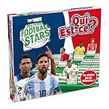 Winning Moves Qui Est Ce World Football Stars Jeu de Societe a partir de 6 Ans - Jeu de Plateau Famille pour 2 Joueurs - Version française