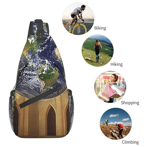 Morrales tipo bandolera Cross Chest Bag negro miniatura 6
